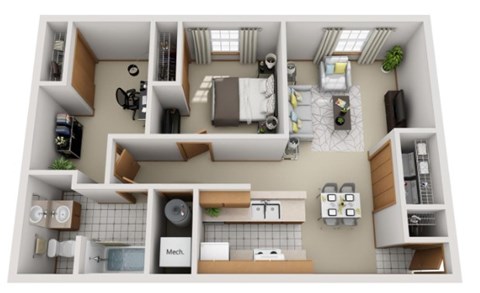 6700 Allister Way Studio-2 Beds Apartment for Rent - Photo Gallery 49